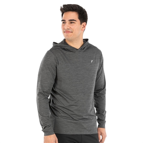 Franklin Mens Lightweight Hoodie (Charcoal)